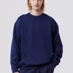 Loose Fit Sweatshirt - Dark Blue
